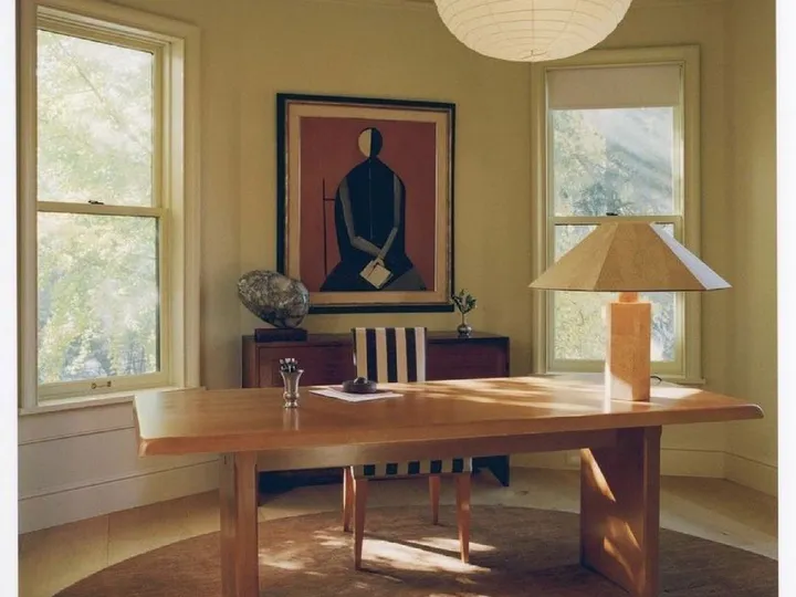 Close detail of honest materials and natural finishes